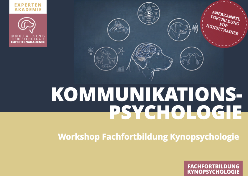 03./04.04.2027 Kommunikationspsychologie des Hundes - Workshop