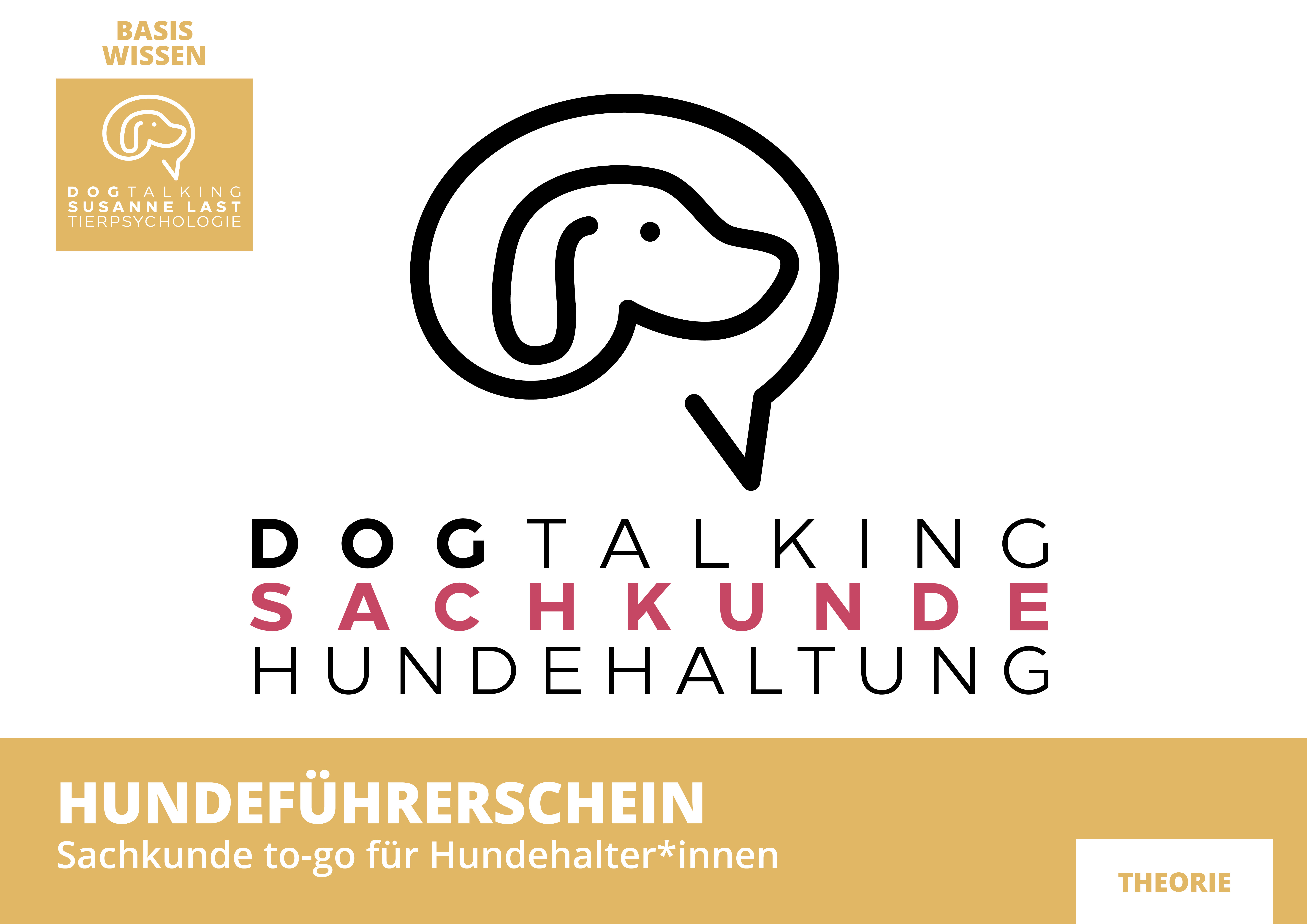 GRATIS Vorbereitung Theorie: Sachkunde Hundehaltung (Hundeführerschein)